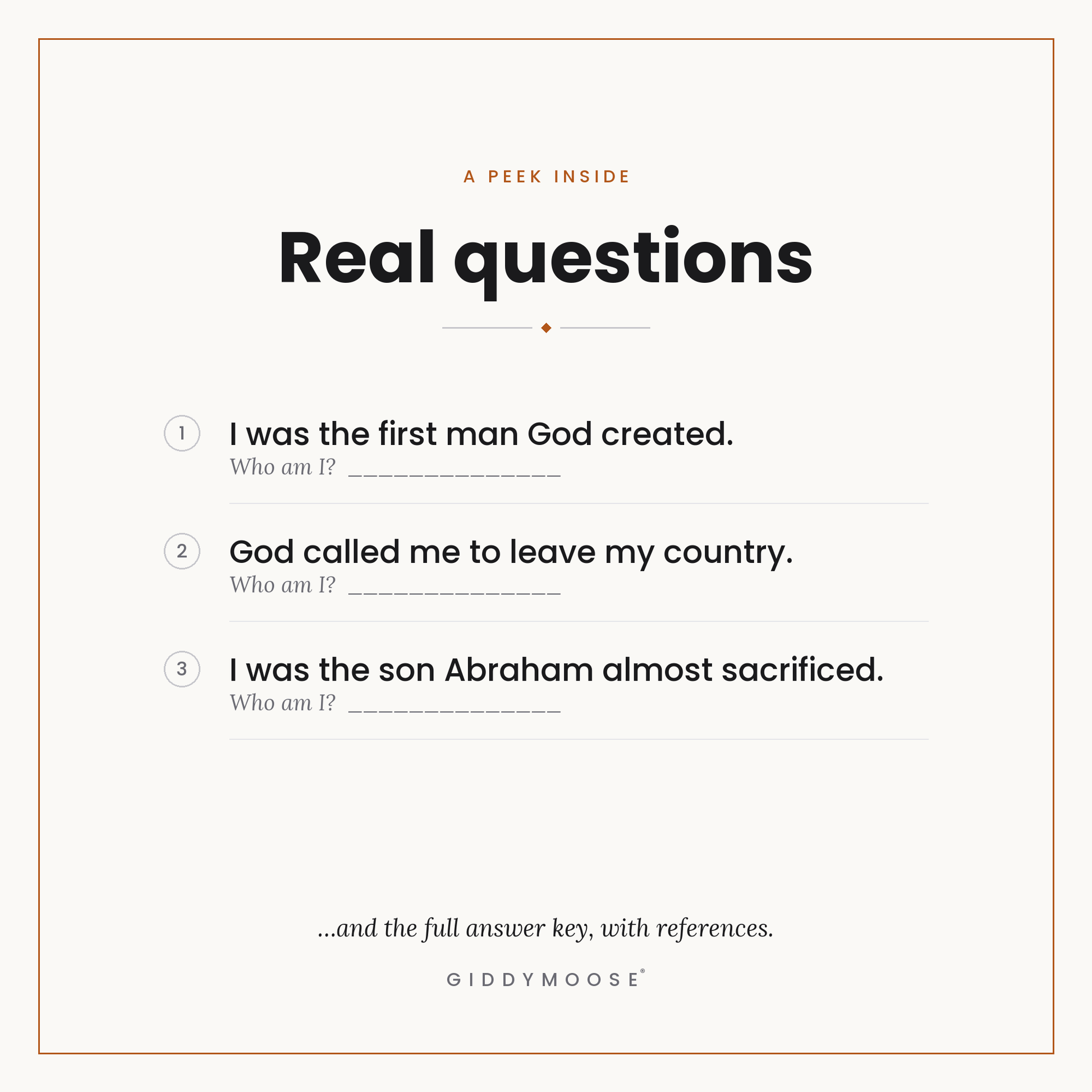 Who Am I Old Testament Bible Game Printable — image 3