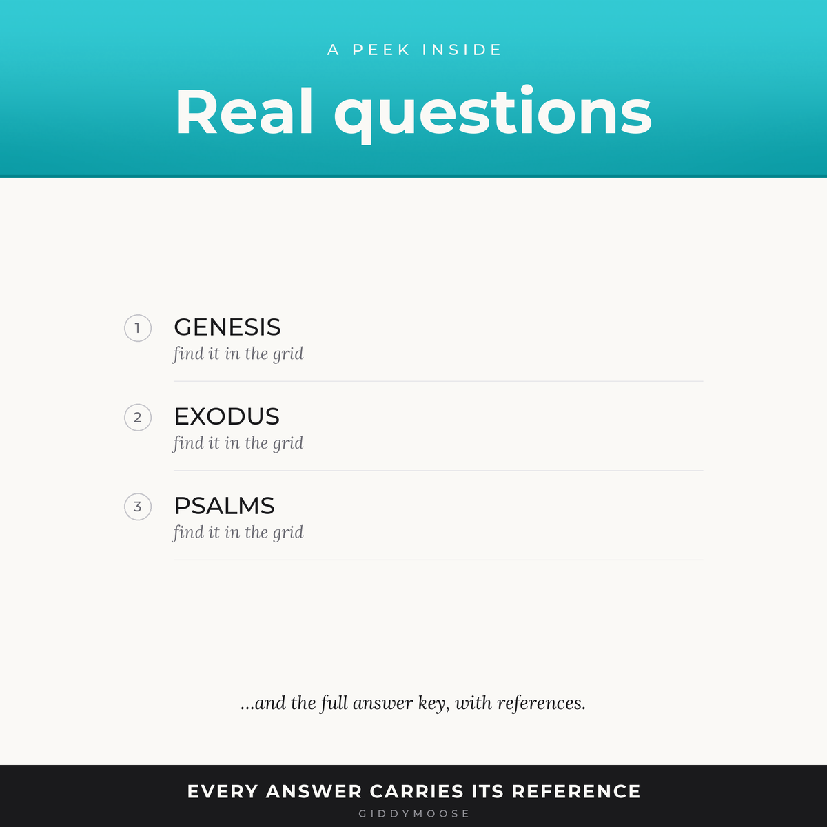 Books of the Bible Word Search Printable — image 3
