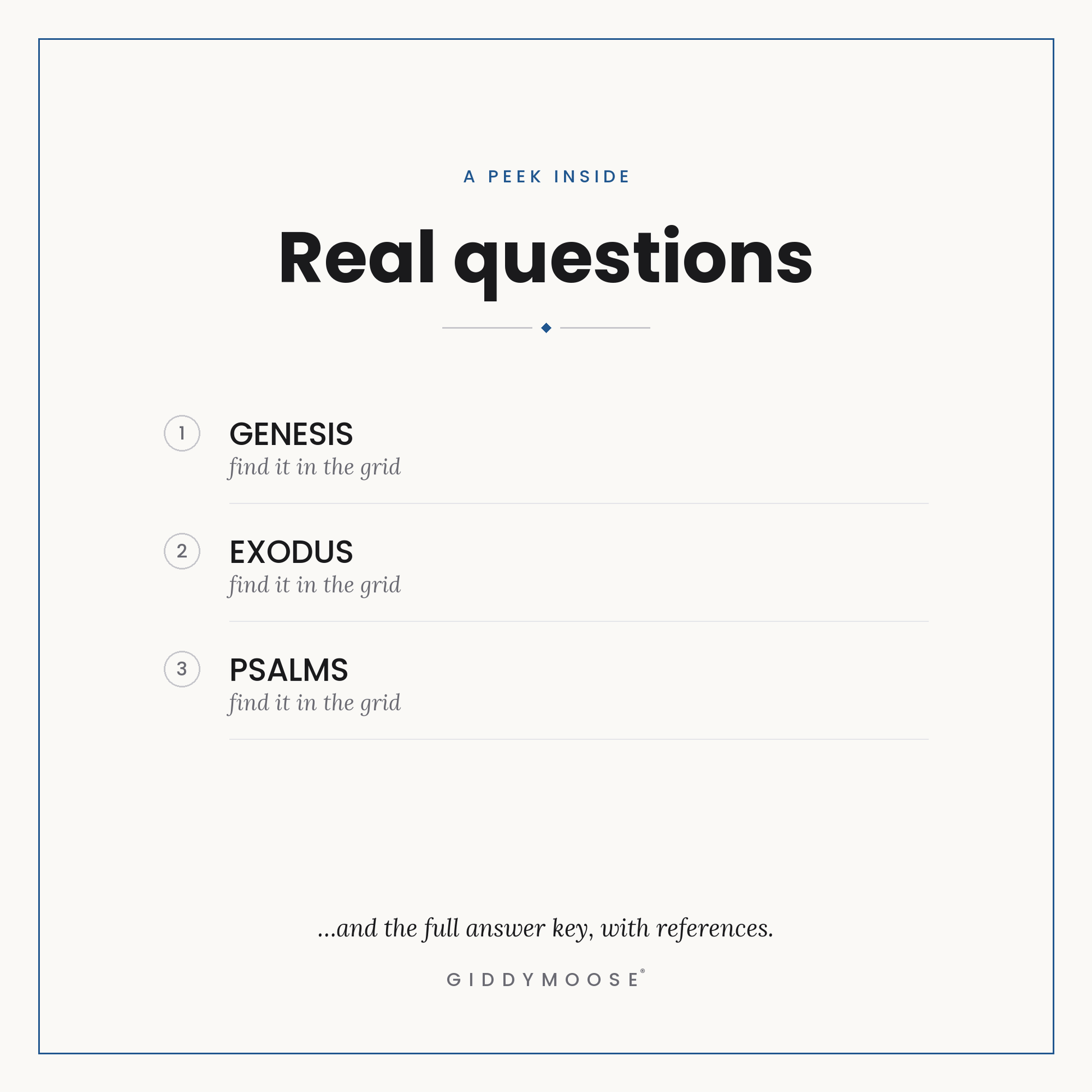 Books of the Bible Word Search Printable — image 3