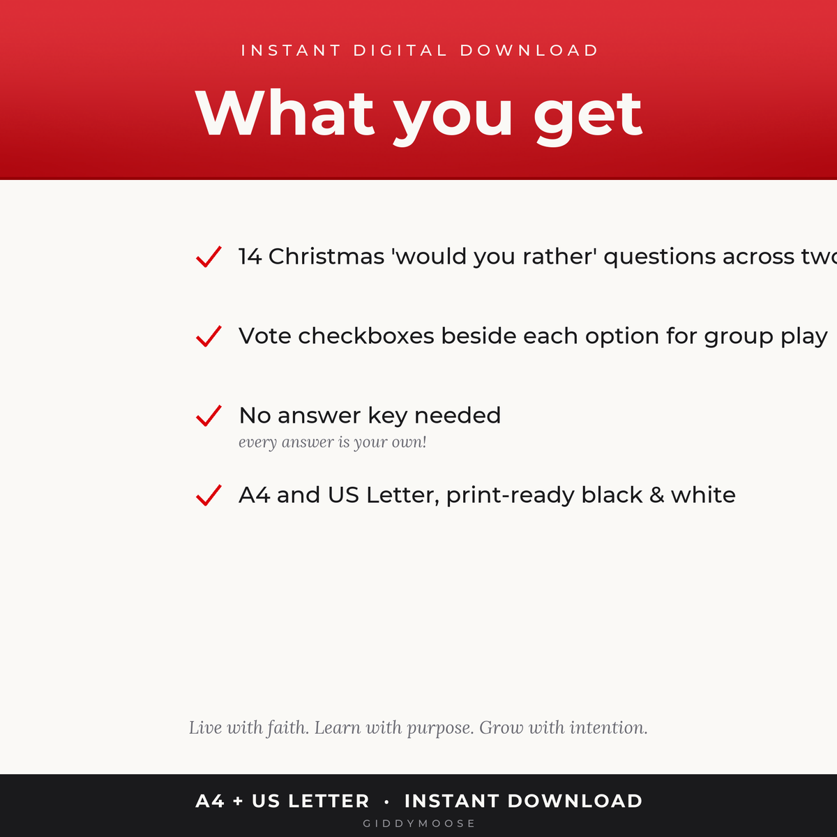 Christmas Would You Rather Bible Game Printable — image 2