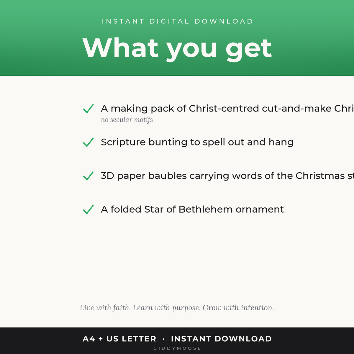 Make Your Own Christmas Decorations Printable — image 2