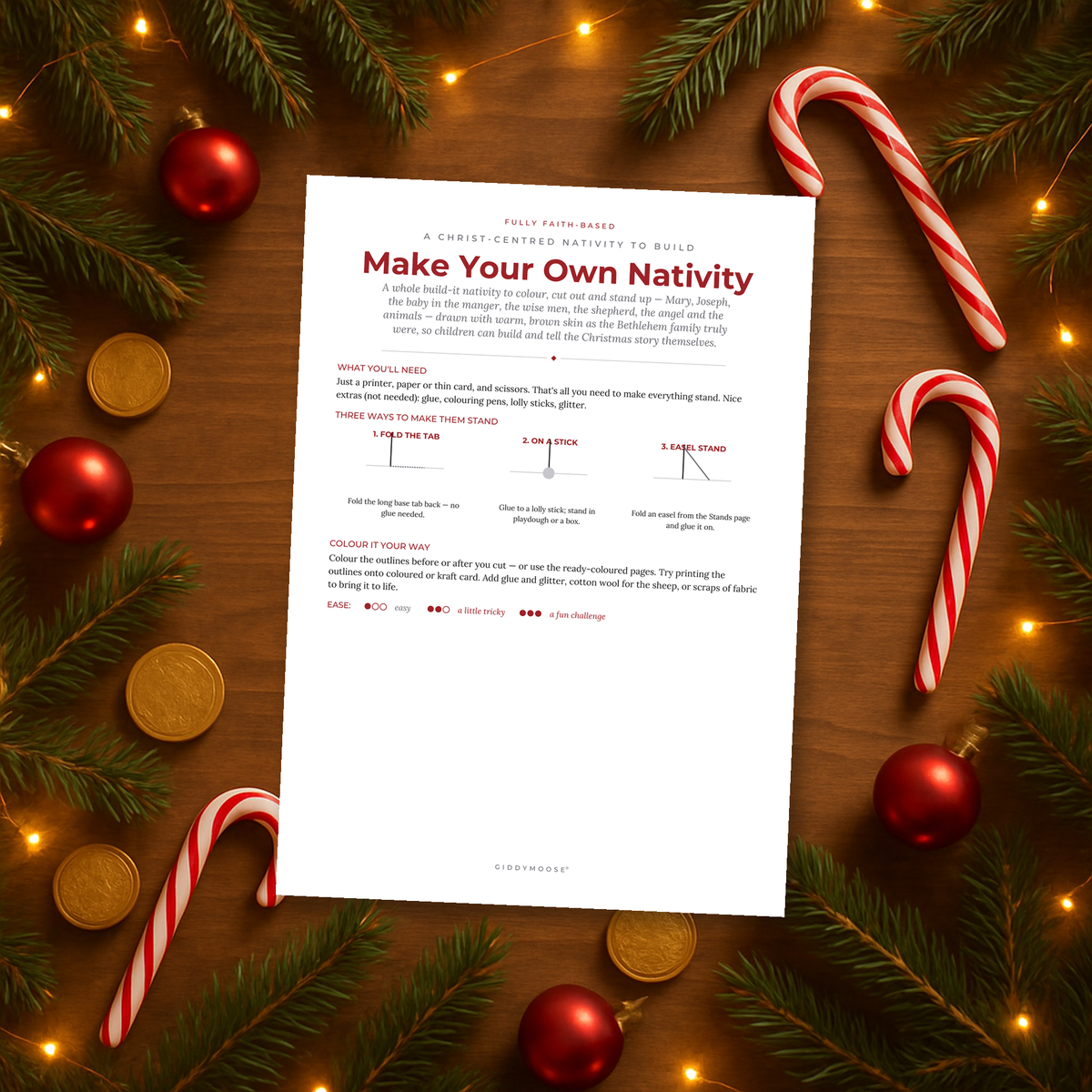 Diverse Nativity Printable — image 5