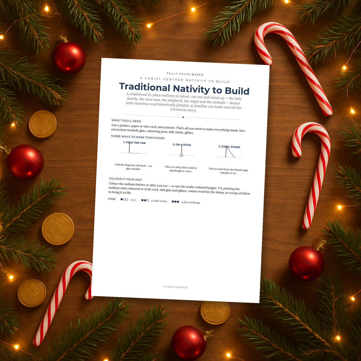 Traditional Nativity Printable — image 5