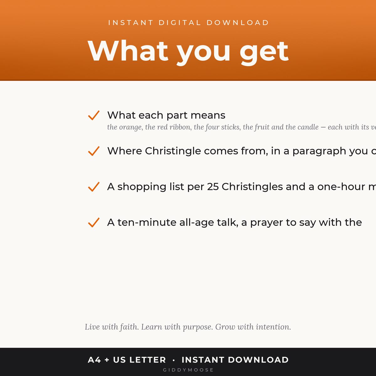 Christingle Service Pack Printable — image 2