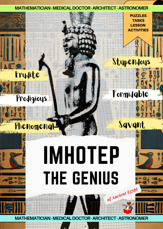Pre-Order October 2026 - Imhotep: The Genius - Ancient Egypt
