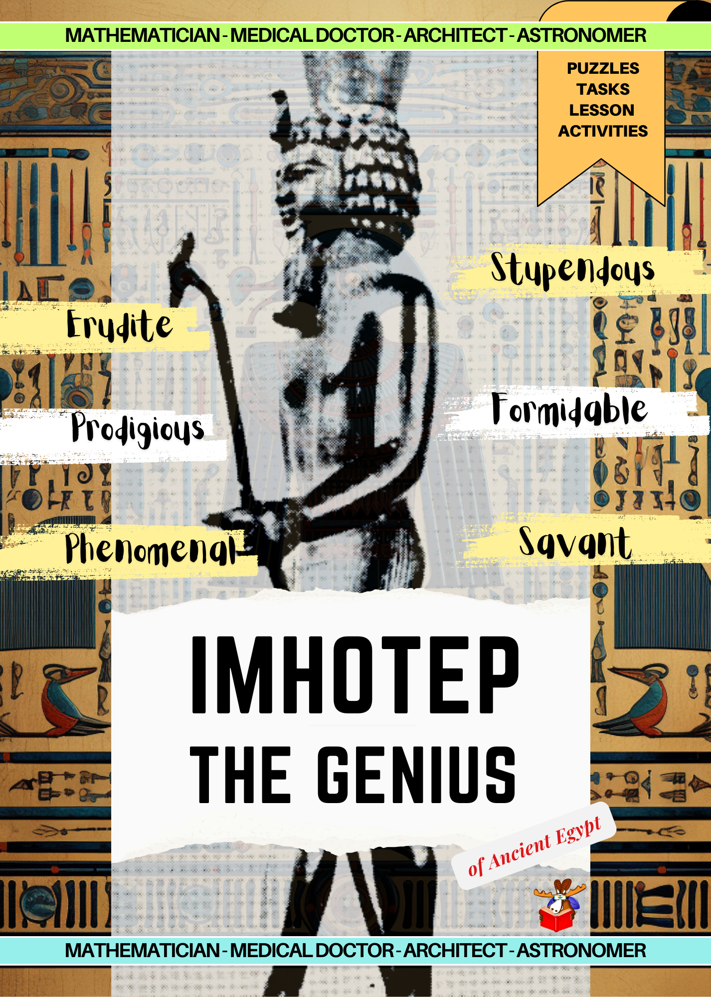 Pre-Order Oct 2025 - Imhotep: Genius of Ancient Egypt