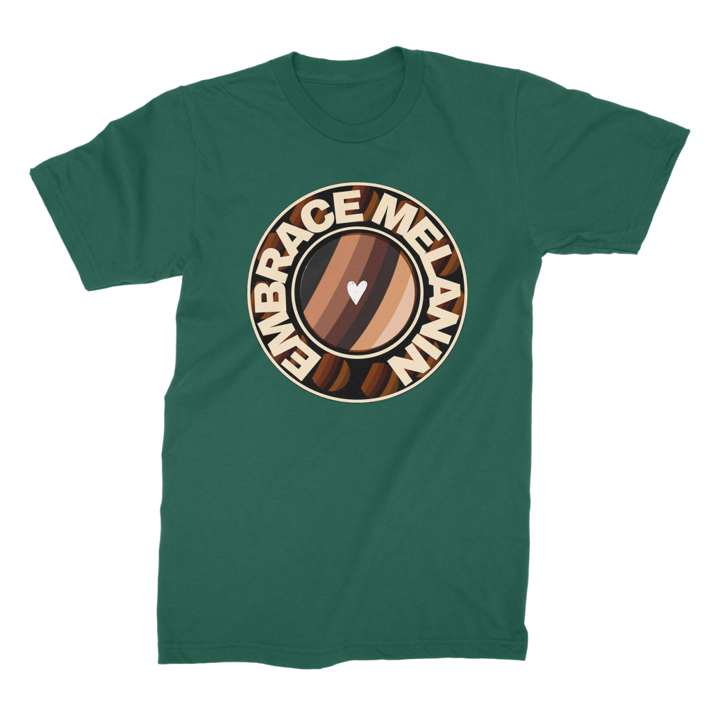 Embrace Melanin – Premium Jersey Adult T-Shirt