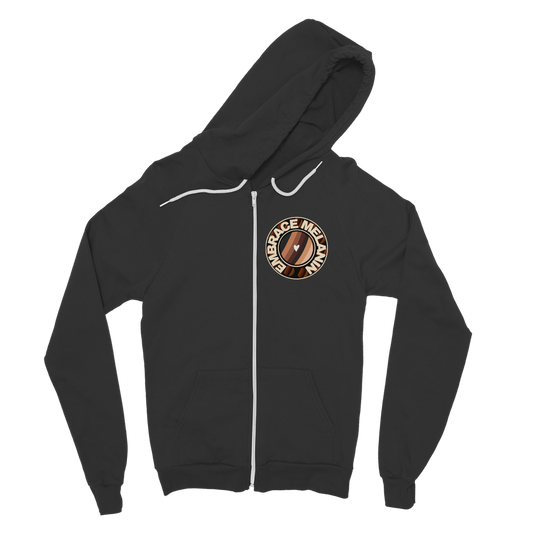 Embrace Melanin – Adult Zip Hoodie