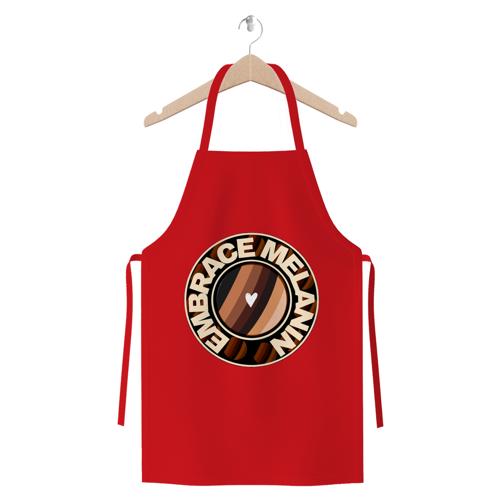 Embrace Melanin – Premium Jersey Apron