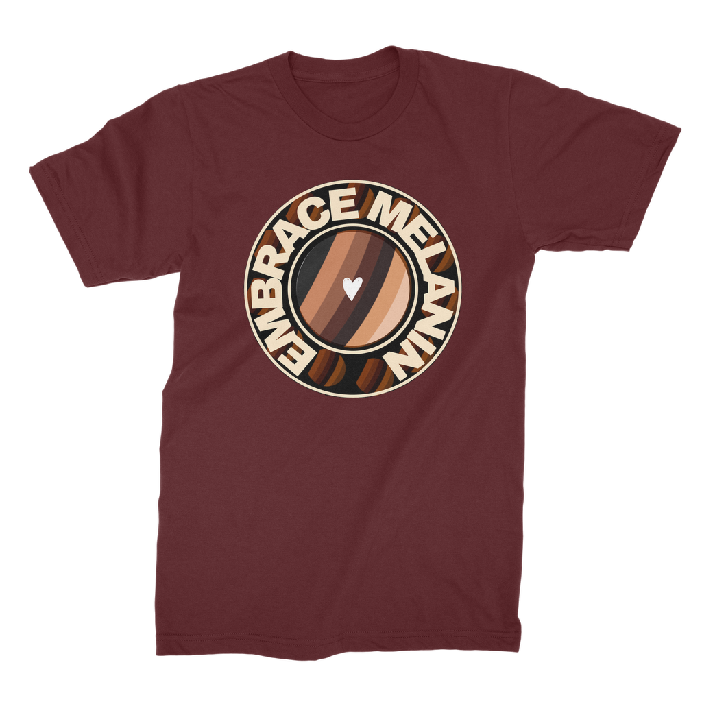 Embrace Melanin – Premium Jersey Adult T-Shirt