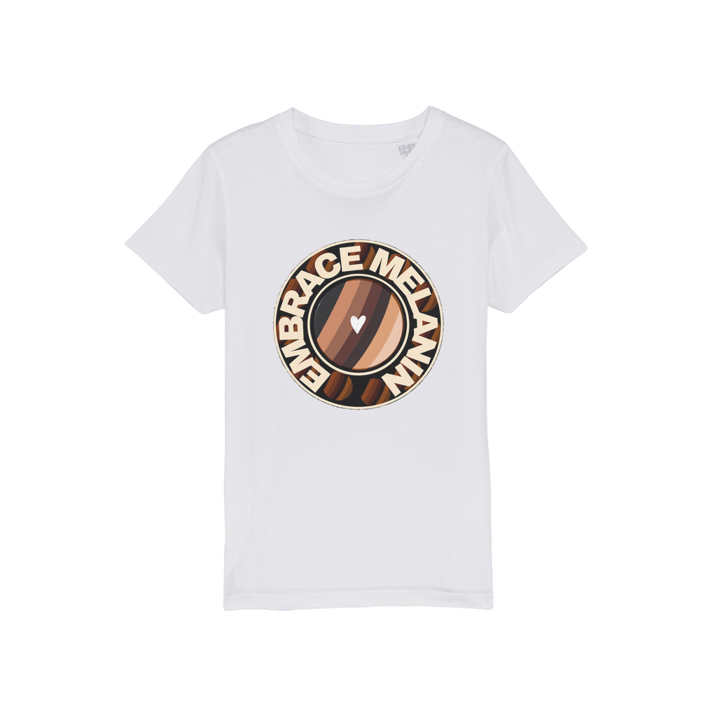 Embrace Melanin – Organic Jersey Kids T-Shirt