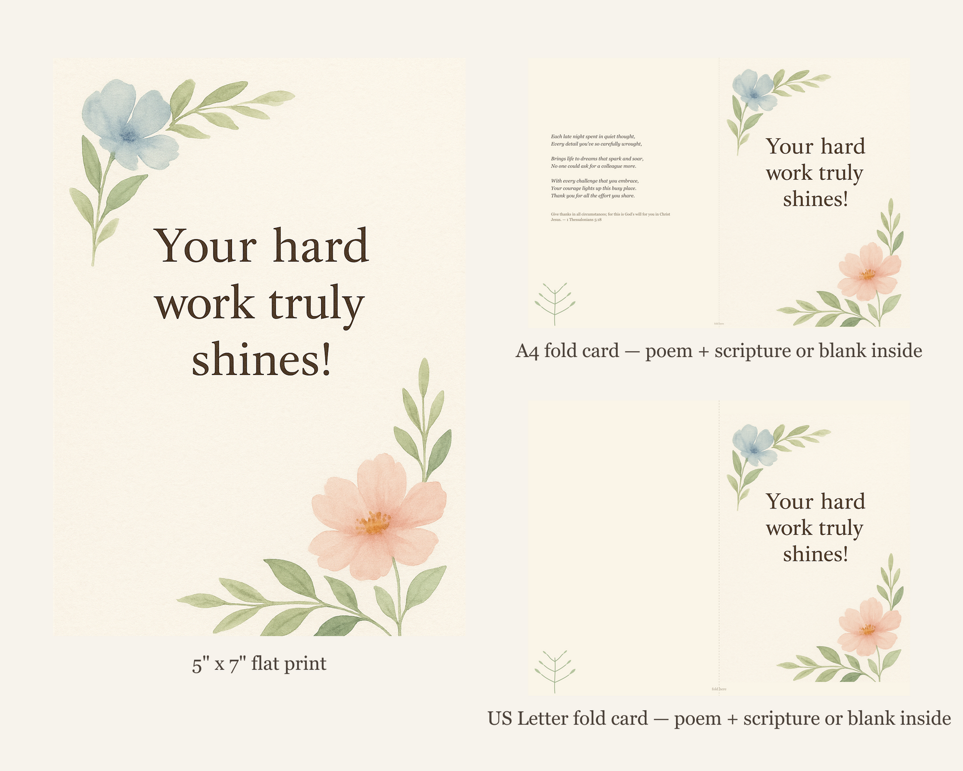 Colleague Appreciation Card Printable — printable card (5)