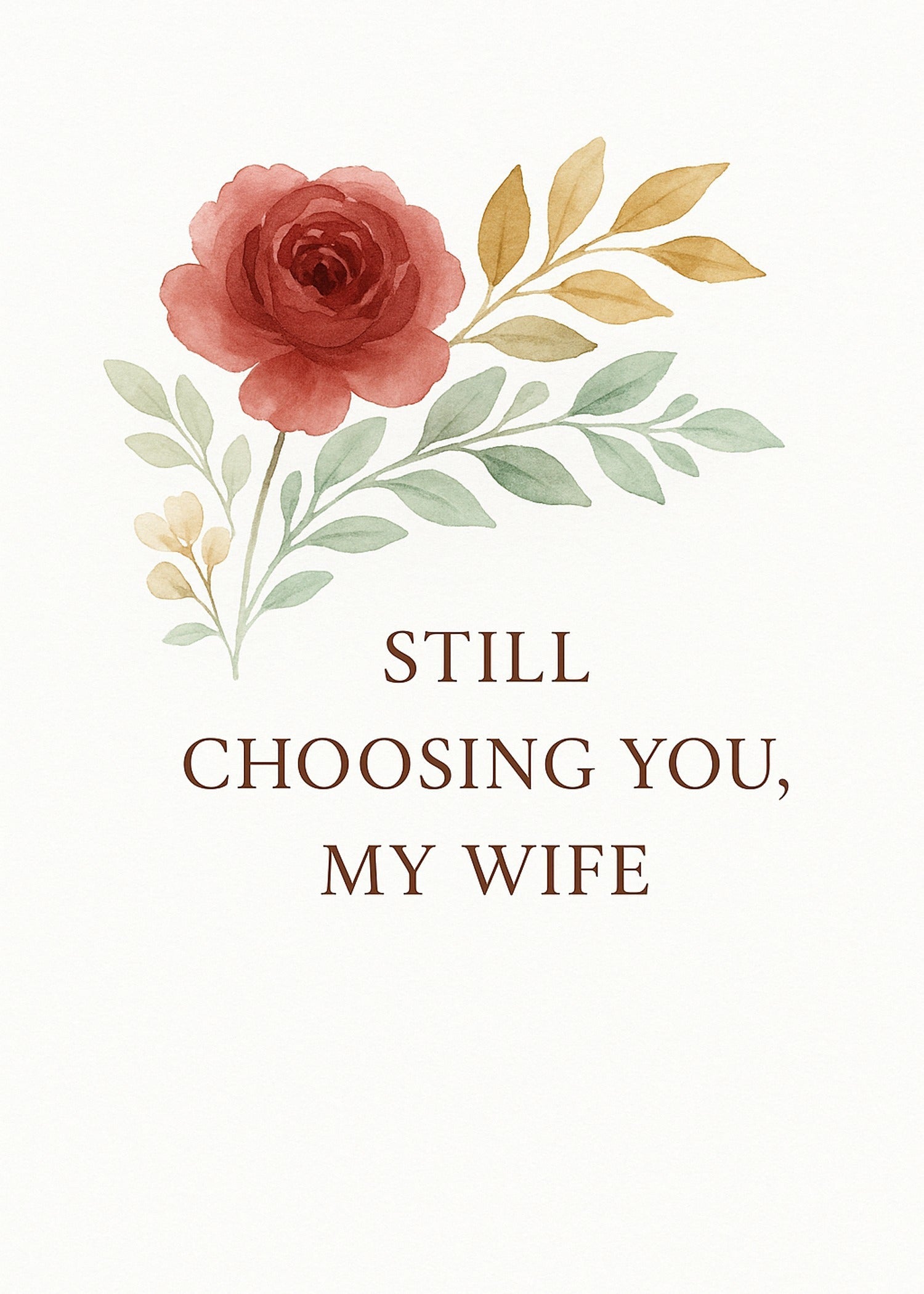 Anniversary Card Printable For Wife — printable card (2)