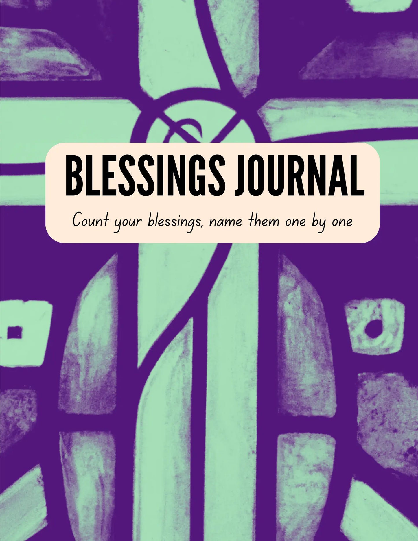 Count your blessings gratitude journal - Paperback