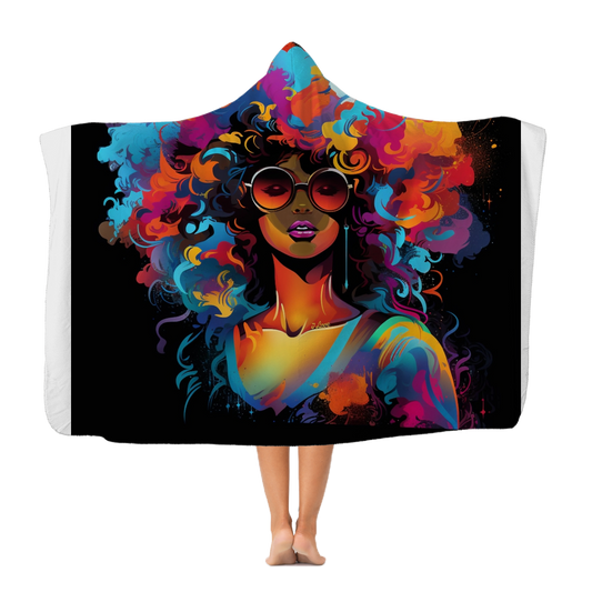 J Love Premium Adult Hooded Blanket