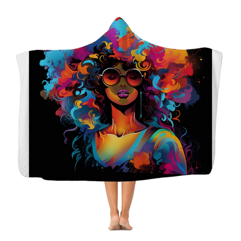 J Love Premium Adult Hooded Blanket