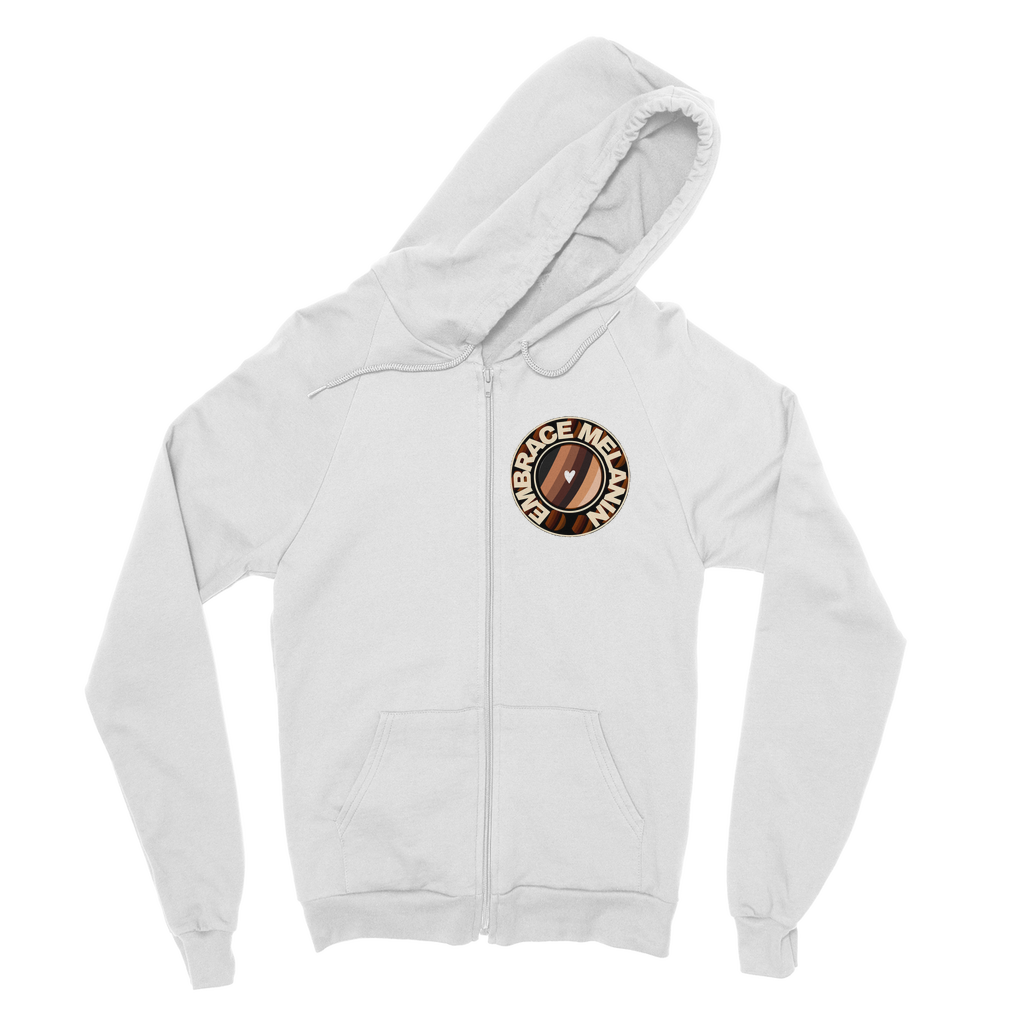 Embrace Melanin – Adult Zip Hoodie