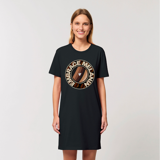 Embrace Melanin – Organic T-Shirt Dress