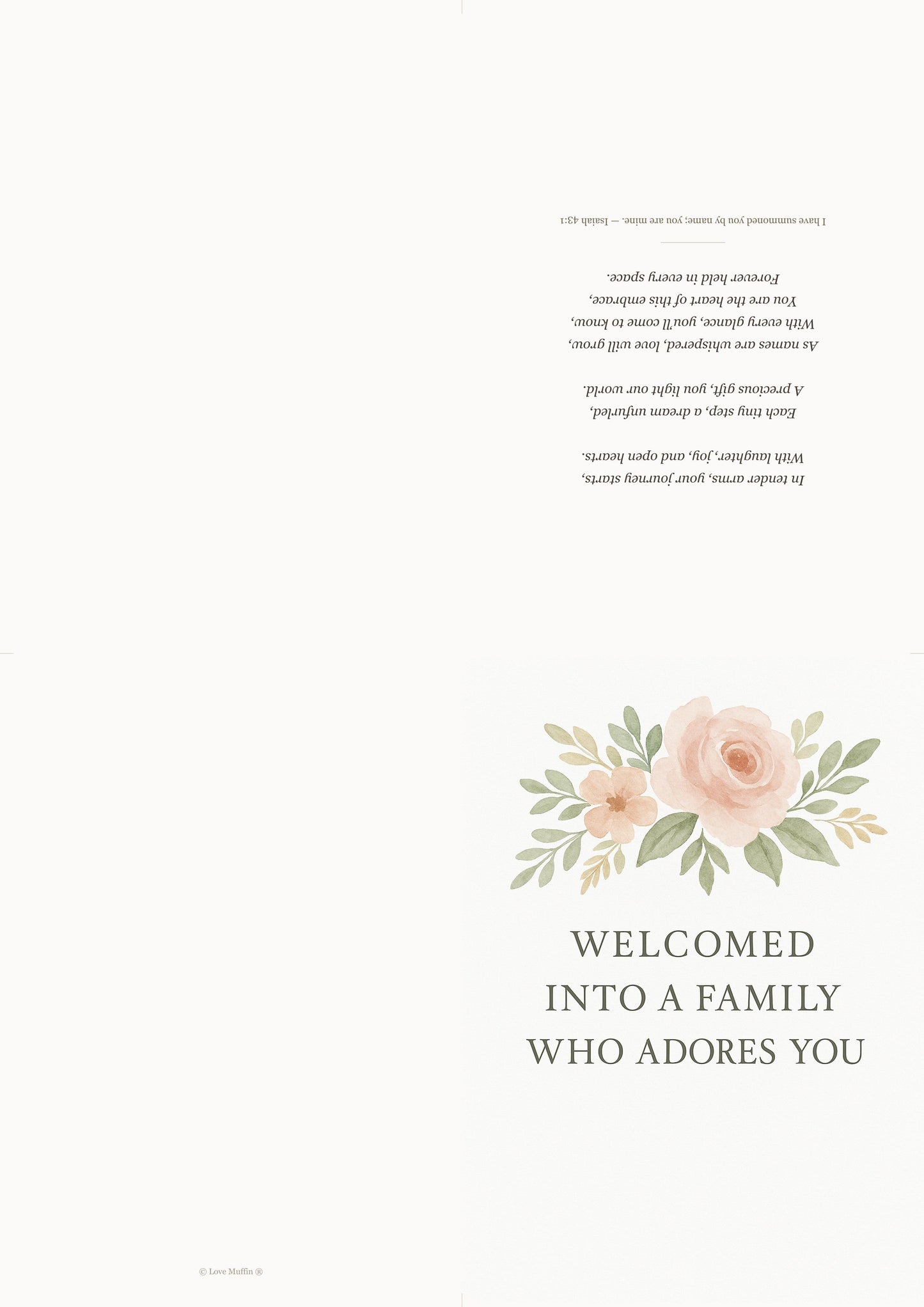 Christening Card Printable — printable card