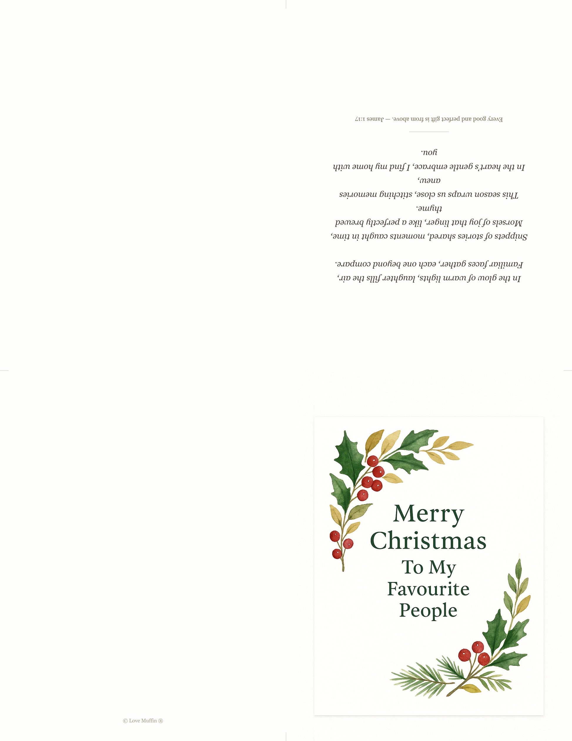 Christmas Card Printable — printable card (4)