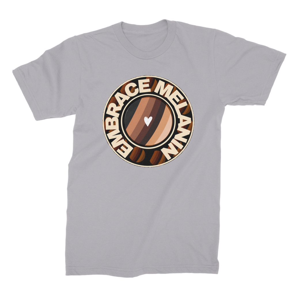 Embrace Melanin – Premium Jersey Adult T-Shirt