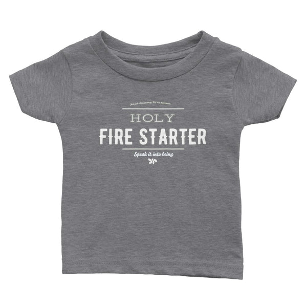 SIIB Fire Starter Baby T-shirt, Slogan T Shirt, Tee, Girls T-Shirt, Boys T-Shirt, Affirmation, Christian, Gift, Motivational