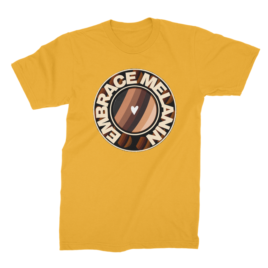 Embrace Melanin – Premium Jersey Adult T-Shirt