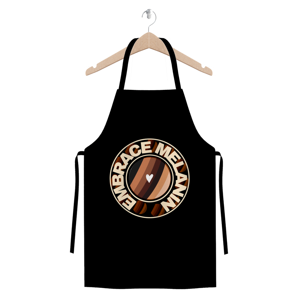 Embrace Melanin – Premium Jersey Apron