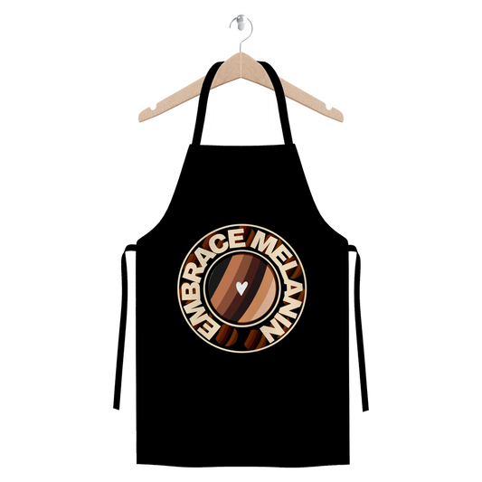 Embrace Melanin – Premium Jersey Apron
