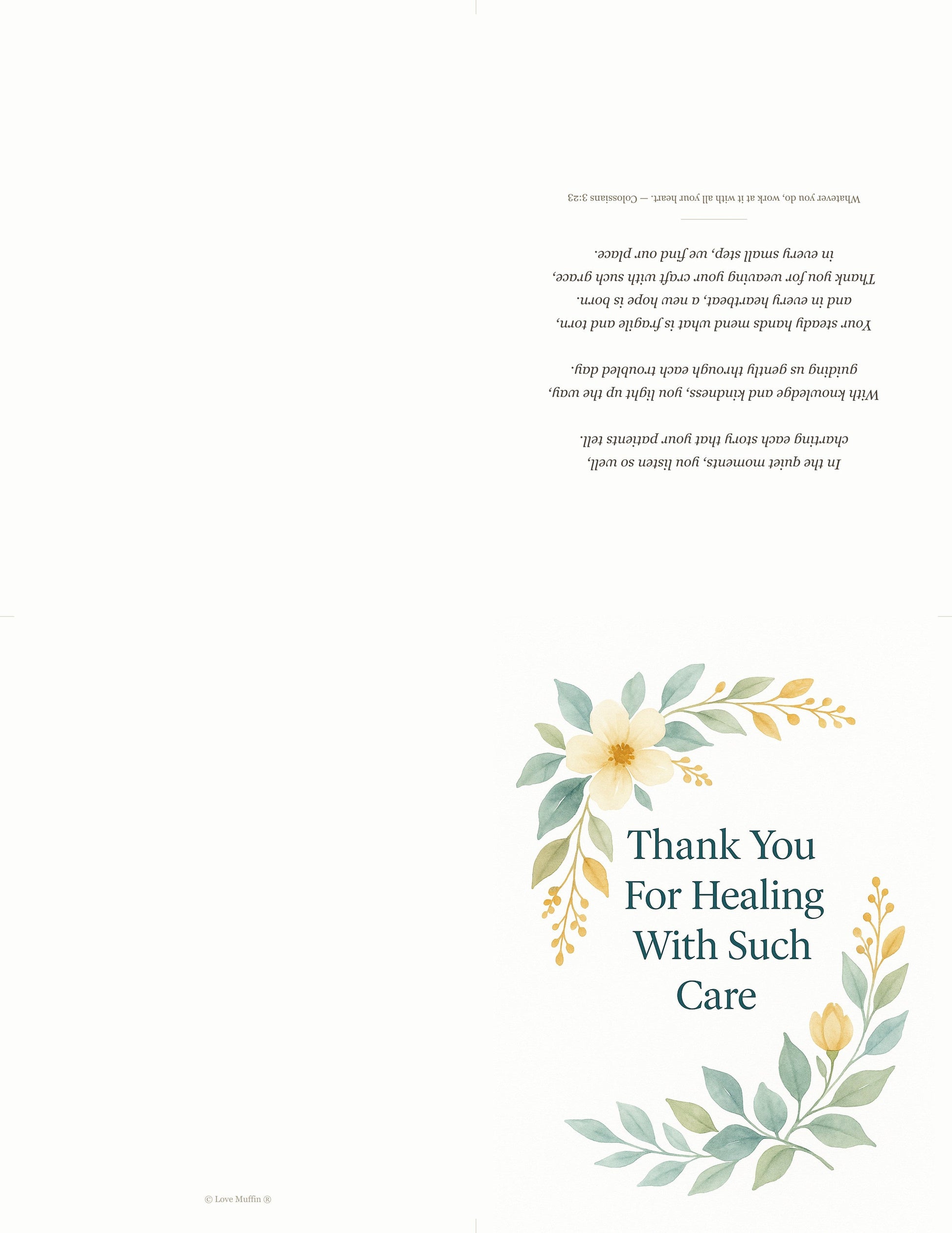 Doctor Thank You Card Printable — printable card (4)