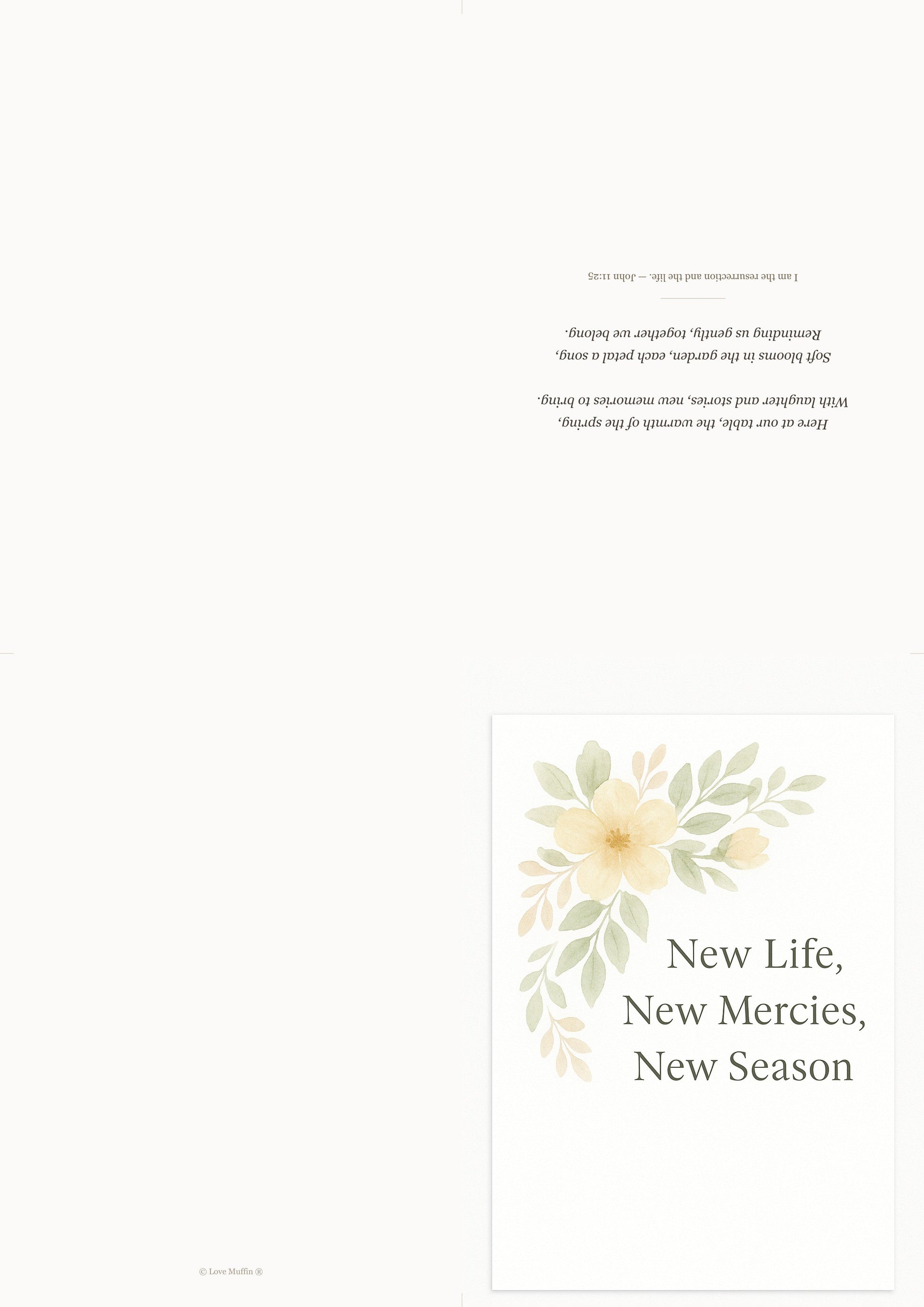 Easter Family Card Printable — printable card