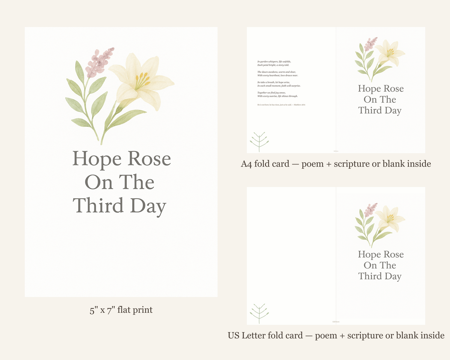 Easter Card Printable — printable card (5)