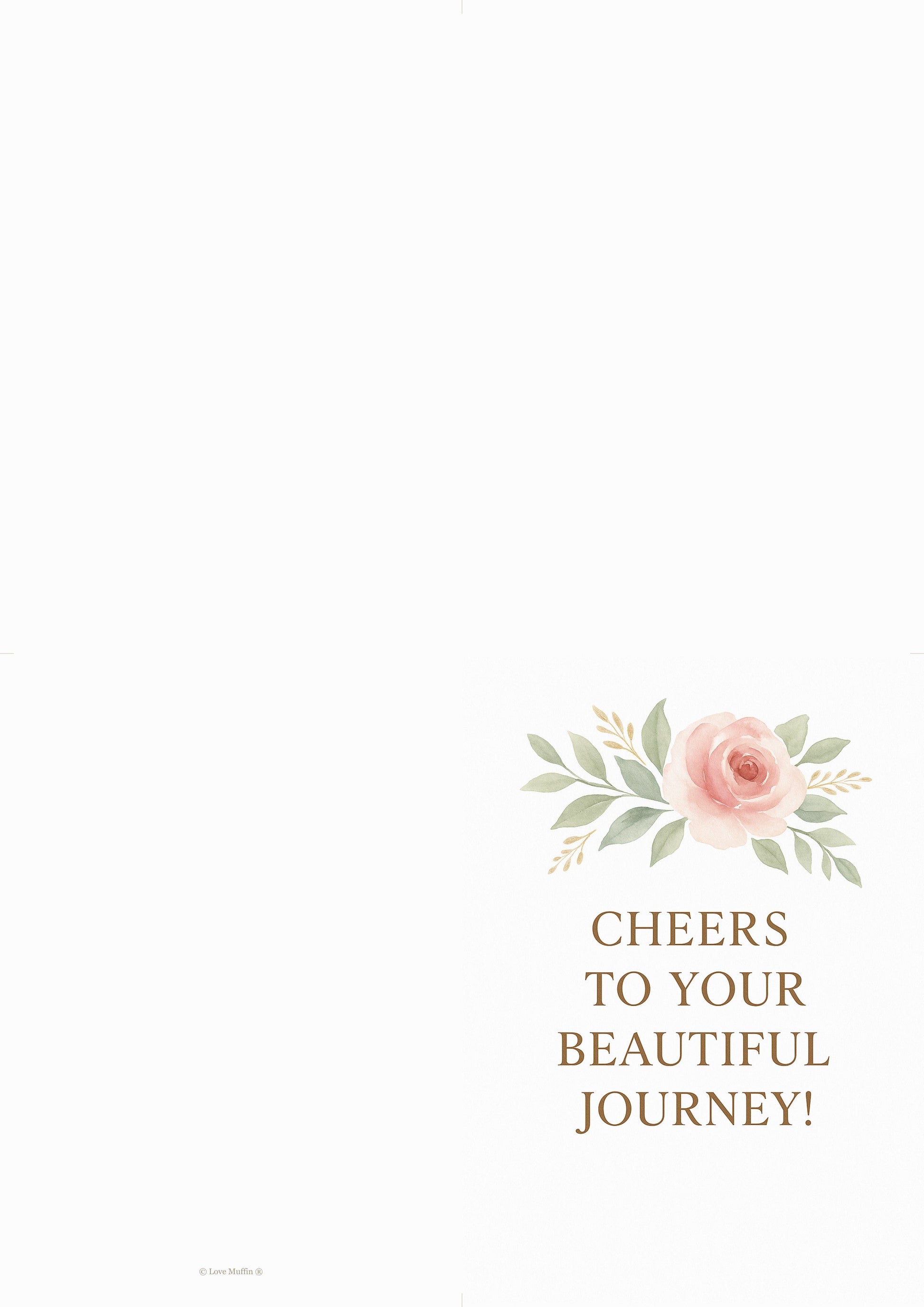 Cheers to Your Engagement Card Printable — printable card (3)