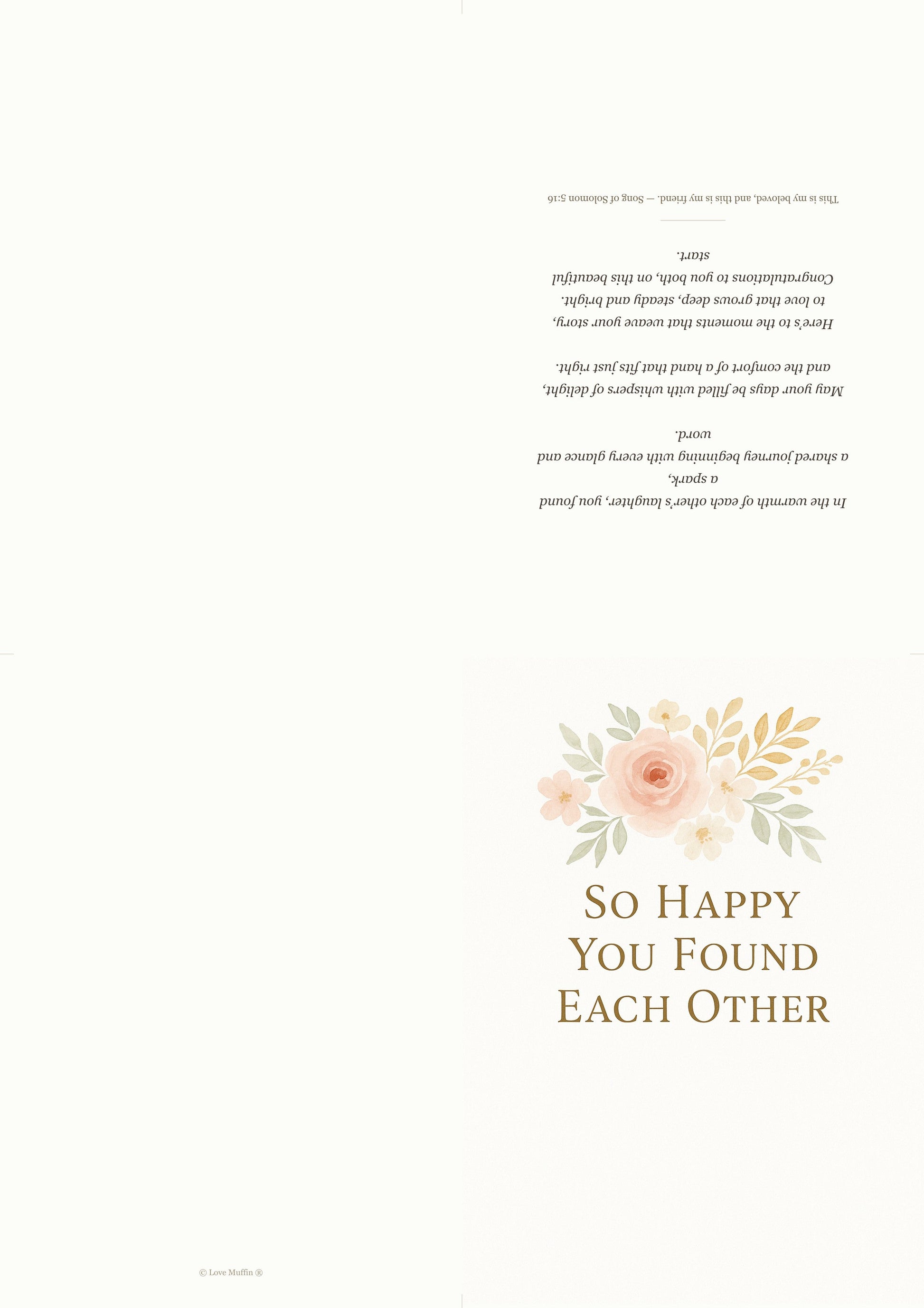 Engagement Card Printable — printable card