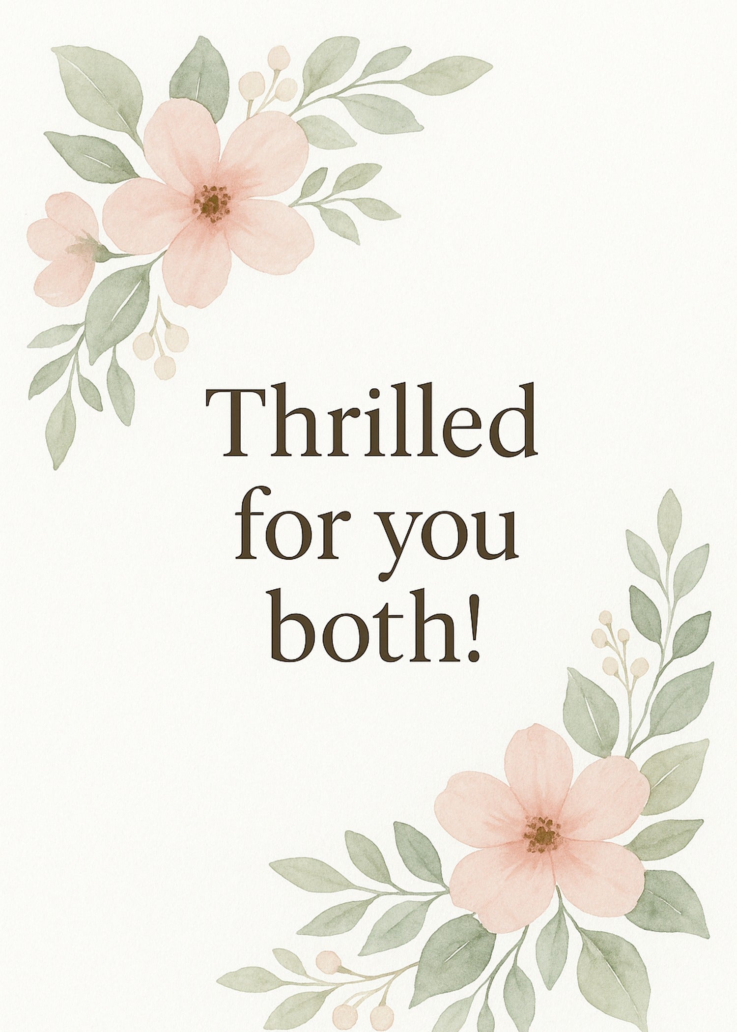 Engagement Celebrations Card for Friend Printable — printable card (2)