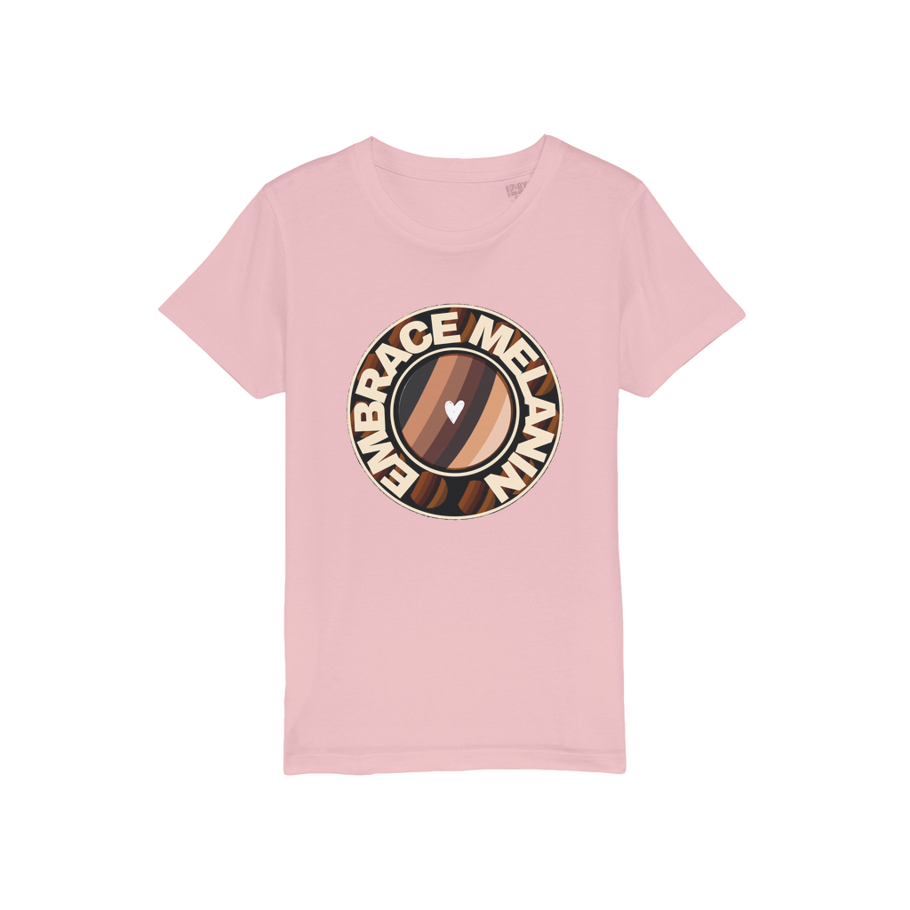 Embrace Melanin – Organic Jersey Kids T-Shirt