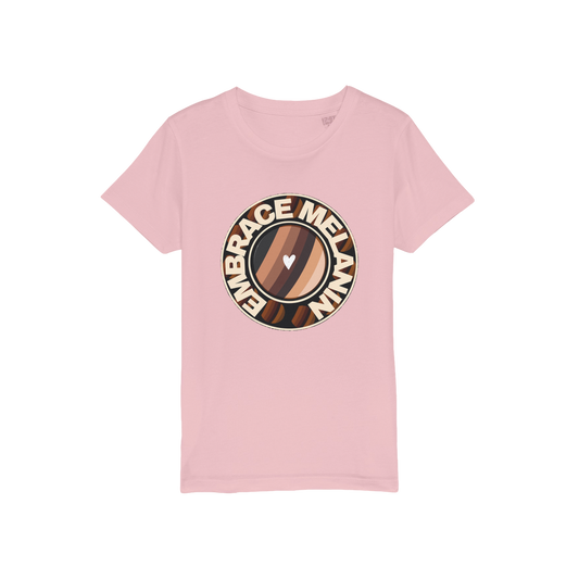 Embrace Melanin – Organic Jersey Kids T-Shirt