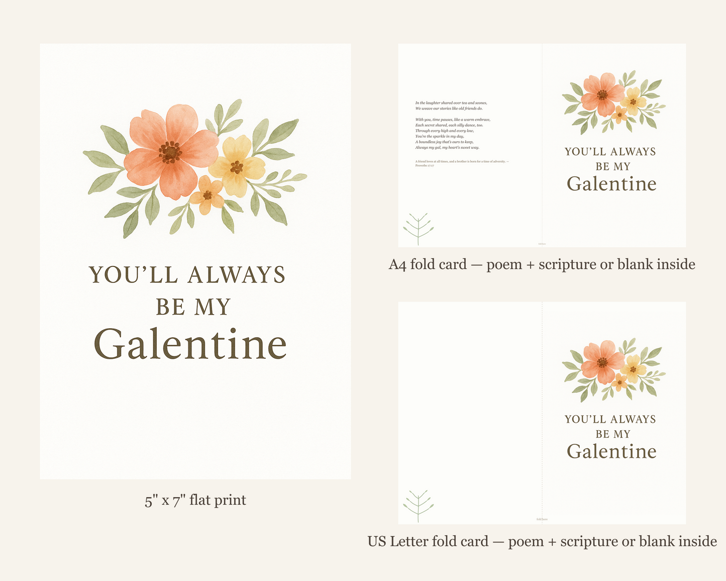 Galentine's Day Card Printable — printable card (5)