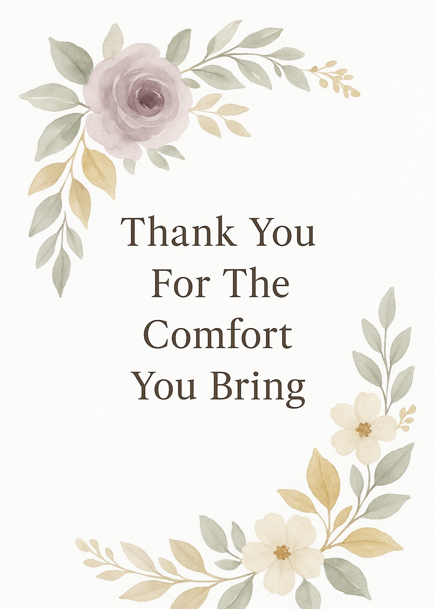 Hospice Carer Thank You Card Printable — printable card (2)