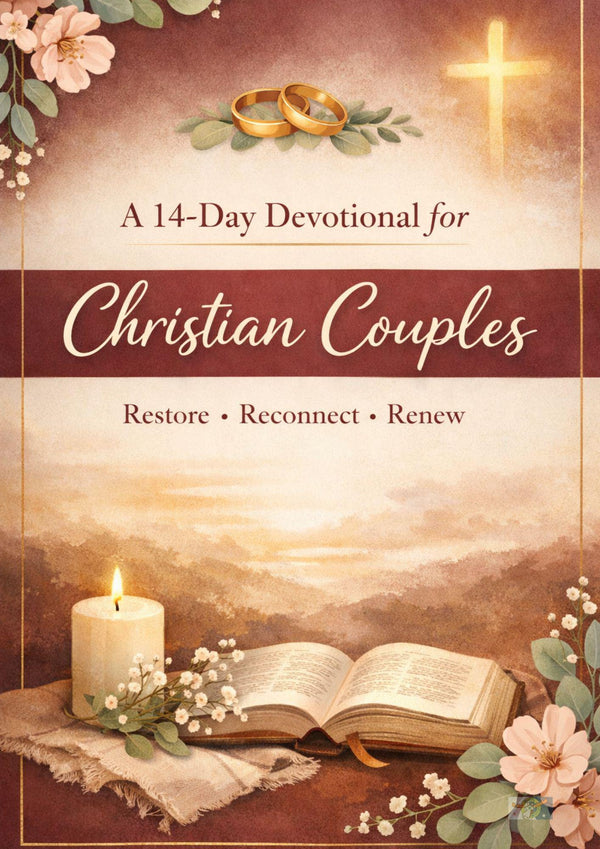 14 Day Christian Couples Devotional Printable | Marriage Prayer & Reflection Journal | Faith Based Marriage Renewal