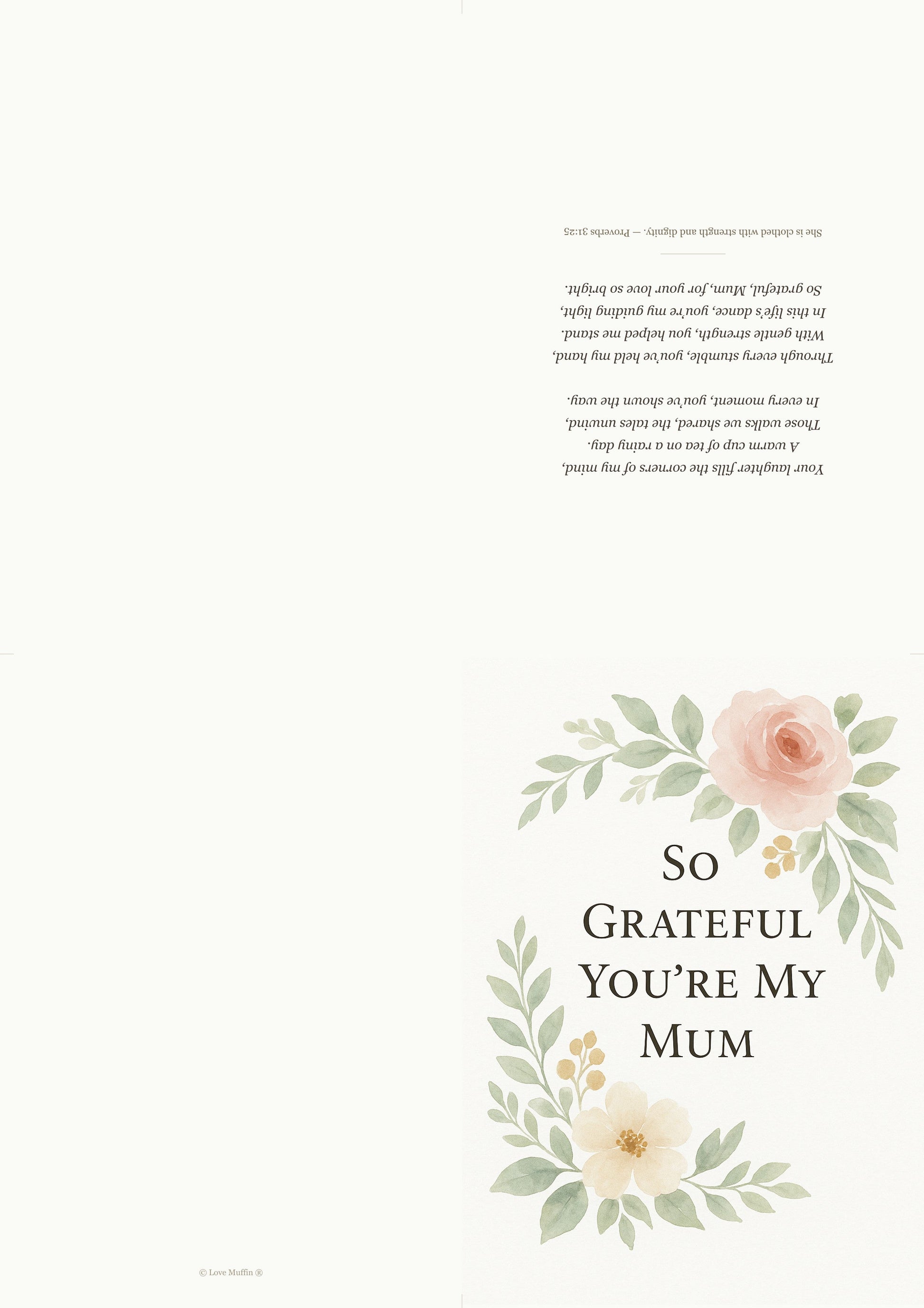 Mother's Day Card Printable — printable card