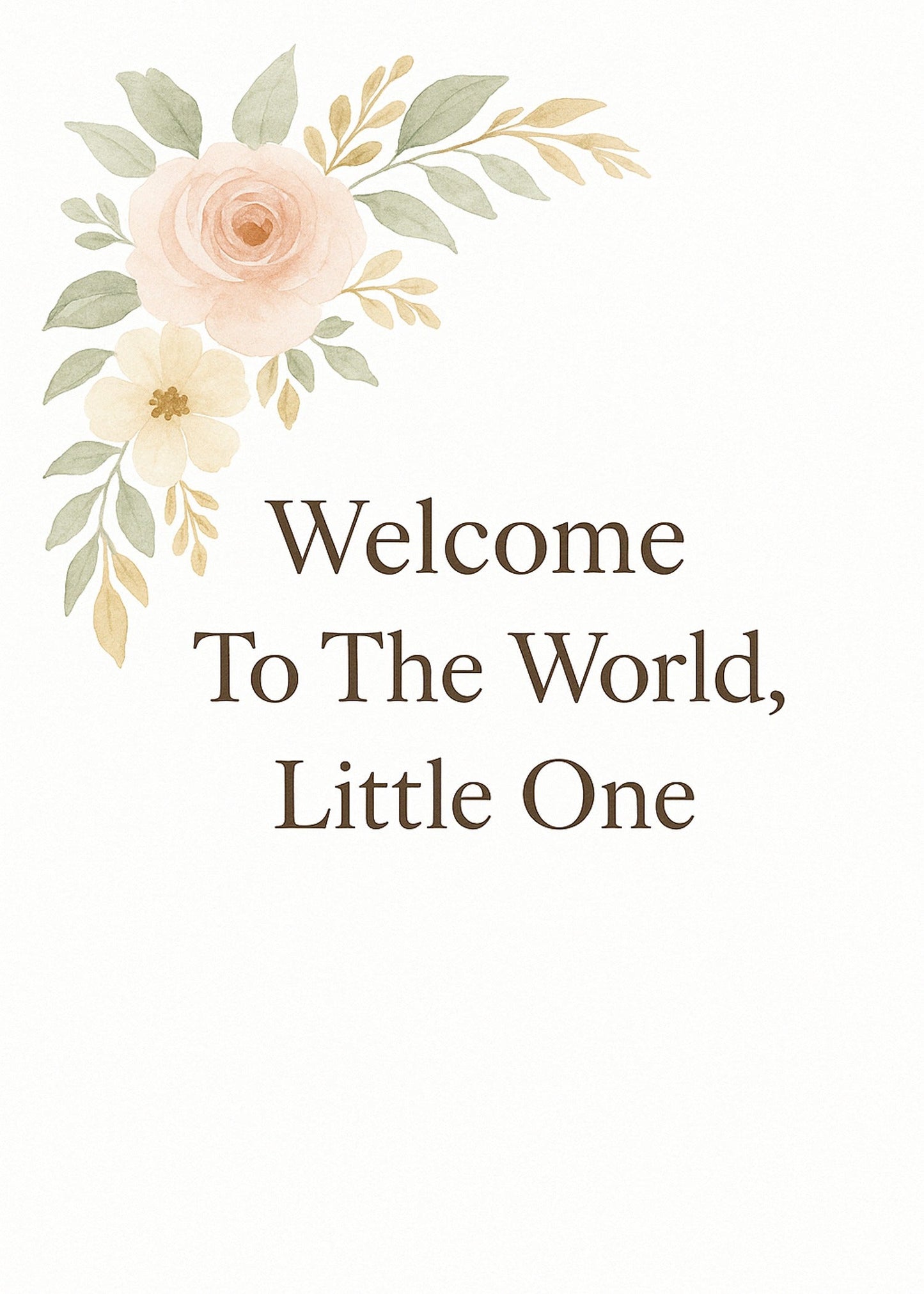 New Baby Card Printable — printable card (2)