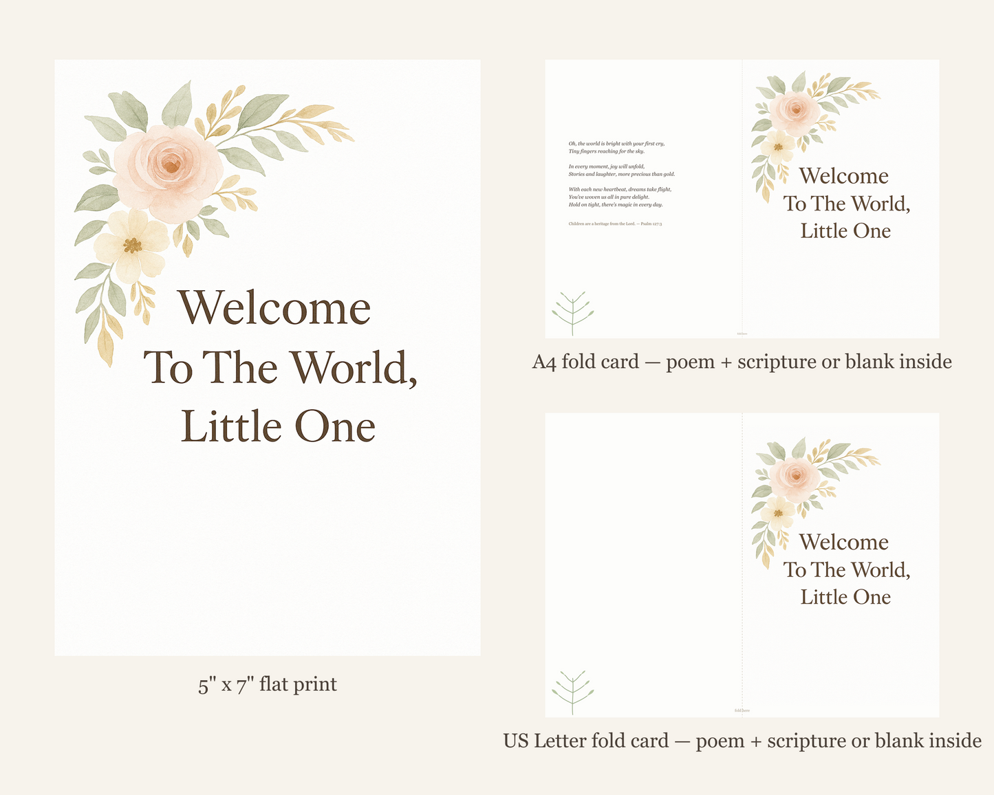 New Baby Card Printable — printable card (5)