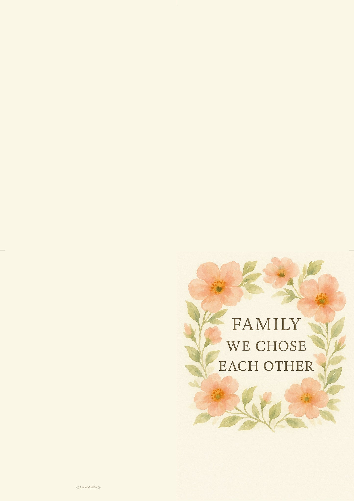 Chosen Family Friendship Card Printable — printable card (3)