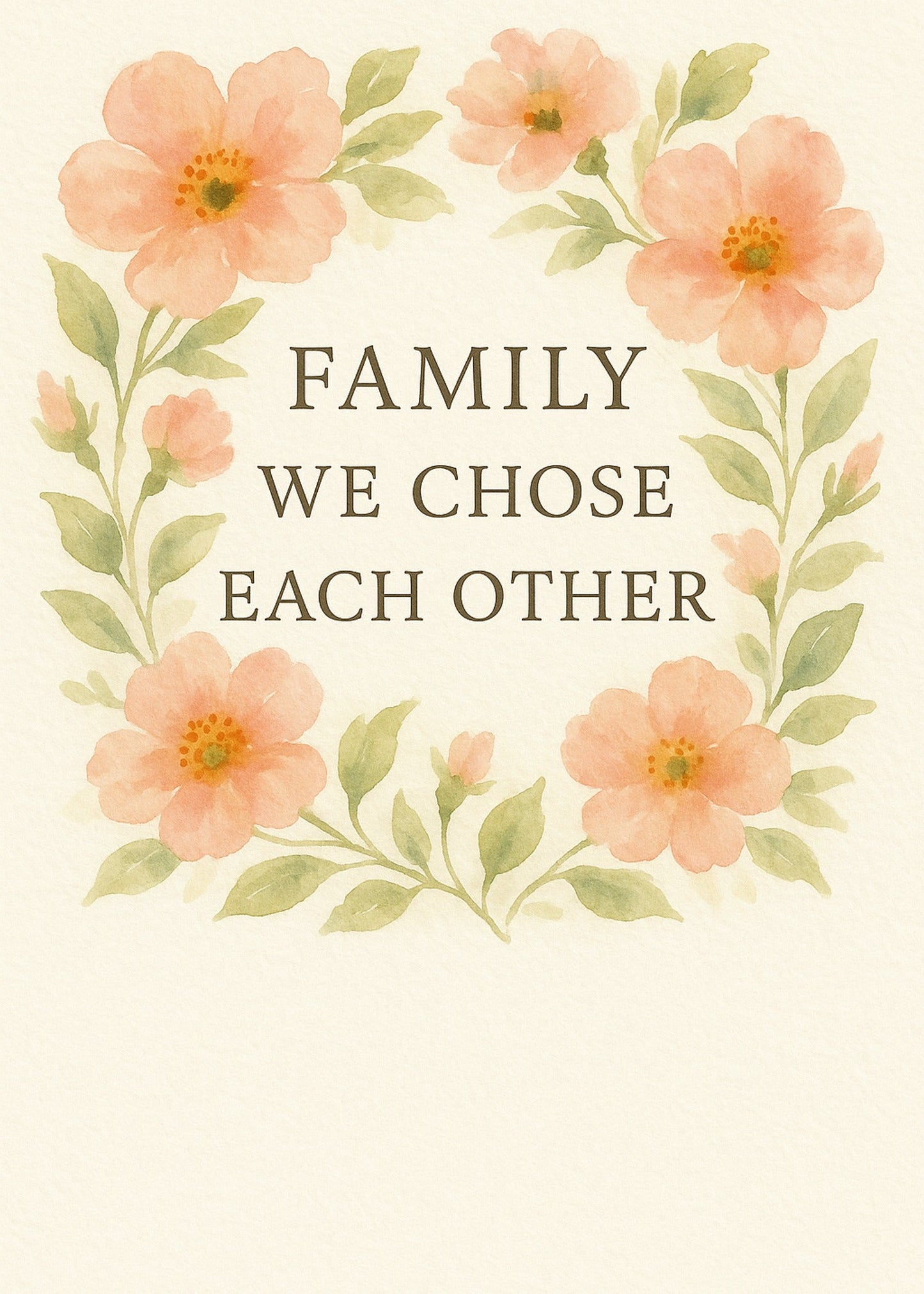 Chosen Family Friendship Card Printable — printable card (2)
