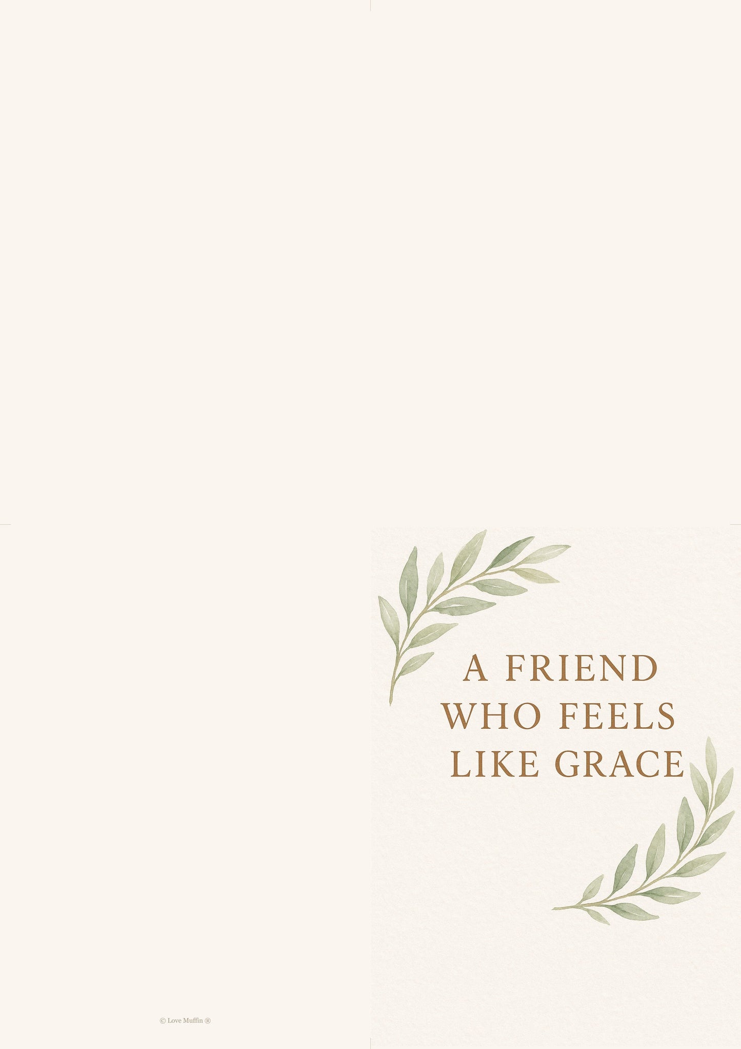 Faith Friendship Blessing Card Printable — printable card (3)