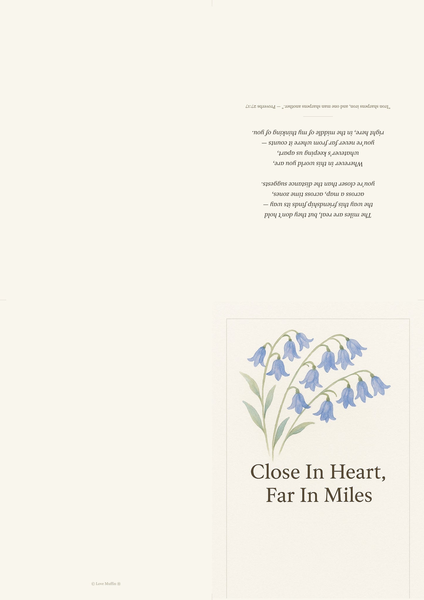 Long Distance Friendship Card Printable — printable card