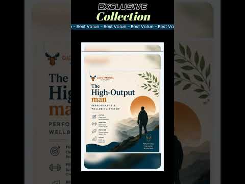 The High-Output Man — Performance & Wellbeing System – Giddymoose product video
