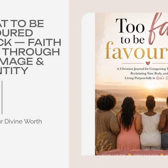 Too Fat To Be Favoured Paperback &mdash; Faith Journey Through Body Image &amp; Identity by@Outfy
