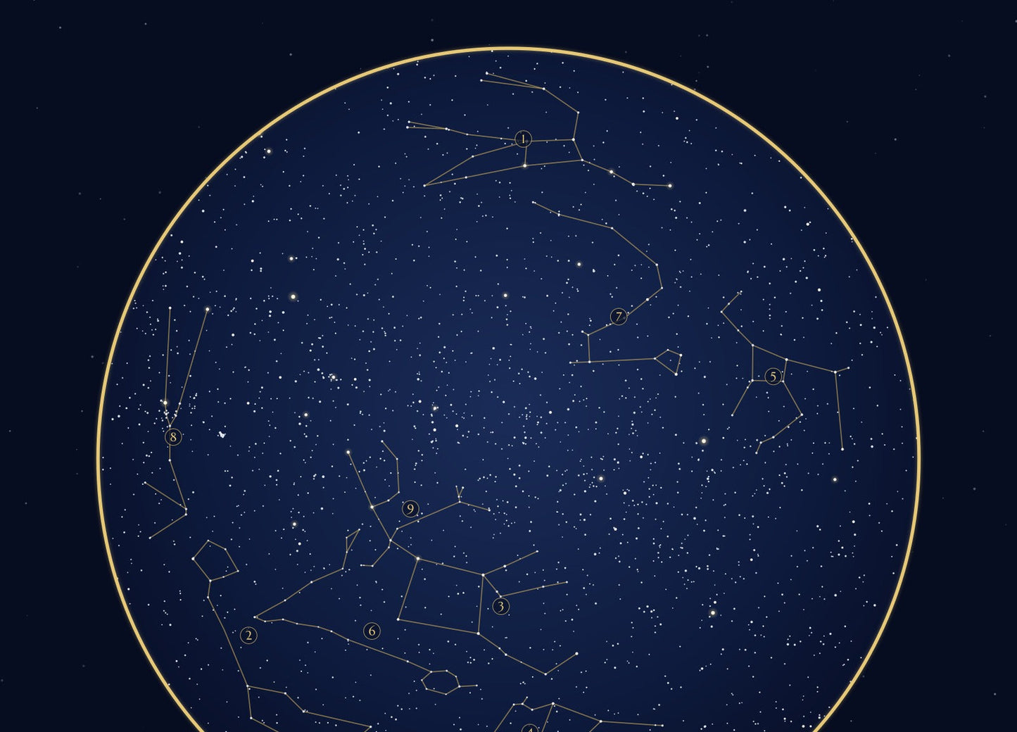 The Night You Were Saved personalised star map print — custom night sky by date